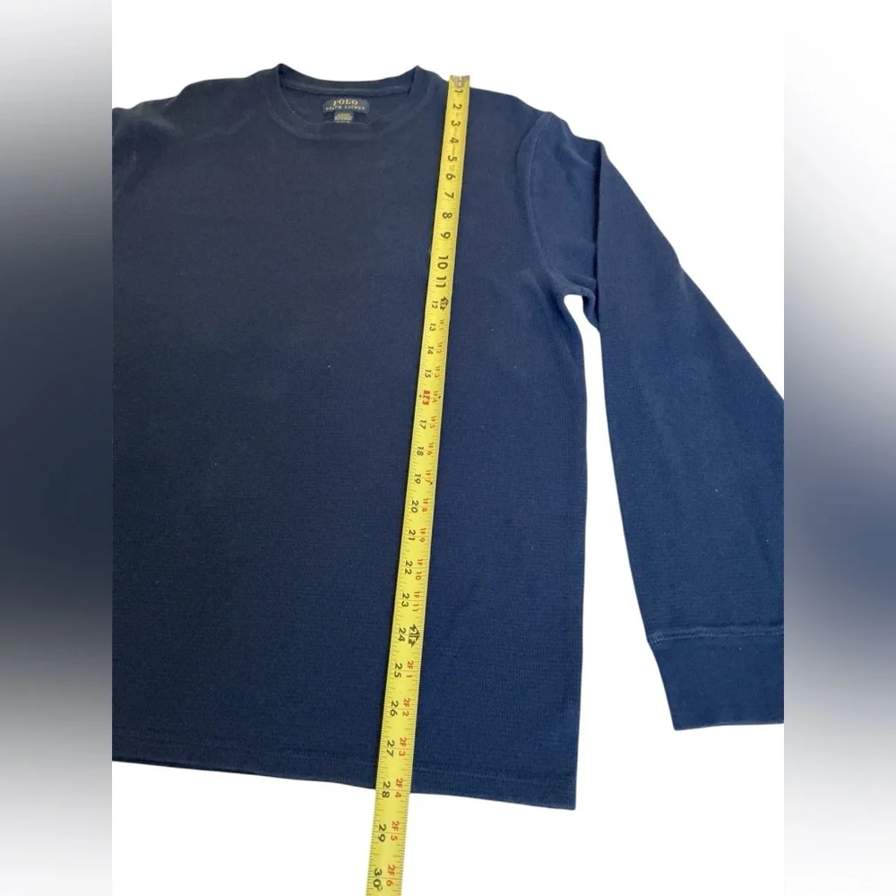 Polo by Ralph Lauren Men's Deep Blue Long Sleeve Tee